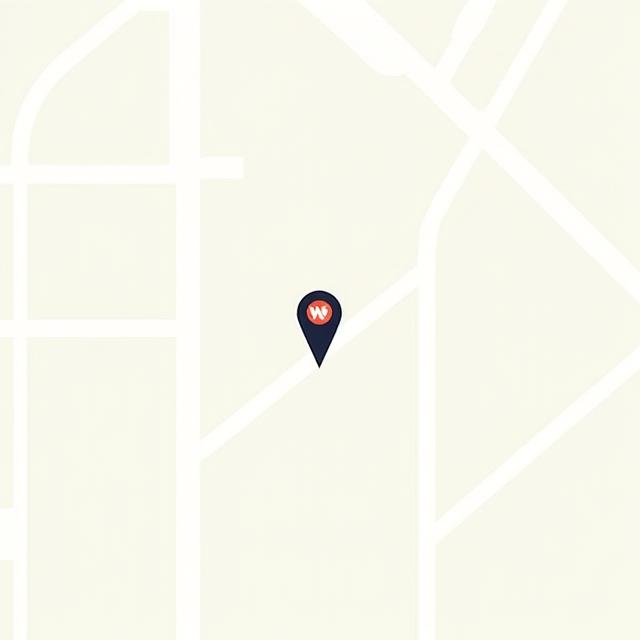 A stylized map showing the location of WanMansion in Omotesando.